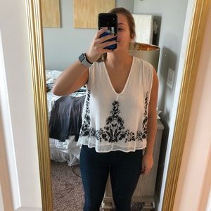 Size small free people shirt